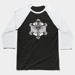 Geometric Mantis Baseball T-Shirt
